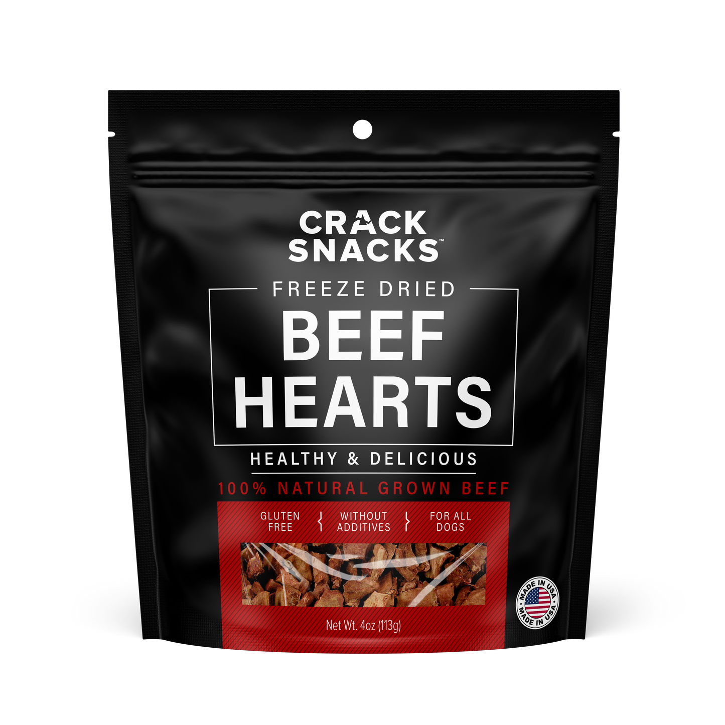 Freeze Dried Beef Heart Dog Treats